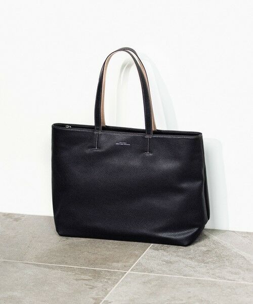 green label relaxing / グリーンレーベル リラクシング トートバッグ | シボ レザーライク ジップ トート バッグ | 詳細8
