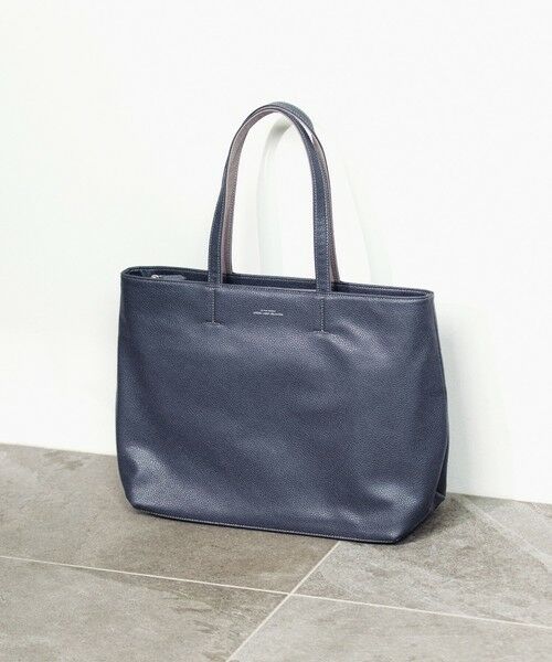 green label relaxing / グリーンレーベル リラクシング トートバッグ | シボ レザーライク ジップ トート バッグ | 詳細20