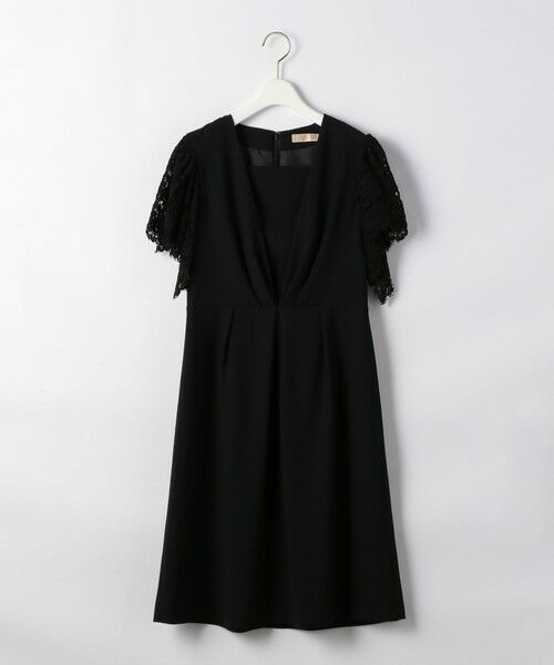 セール D Gb Dk レース パフスリーブ ワンピース ミニ丈 ひざ丈ワンピース Green Label Relaxing グリーンレーベル リラクシング ファッション通販 タカシマヤファッションスクエア