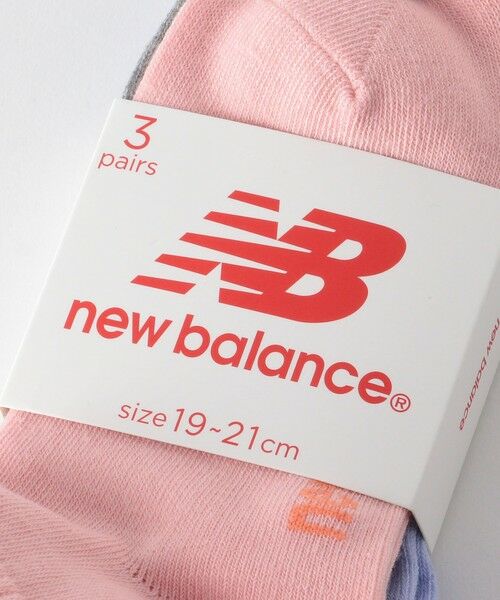 green label relaxing / グリーンレーベル リラクシング ソックス | NEW BALANCE（ニューバランス）3Pガールズソックス | 詳細11