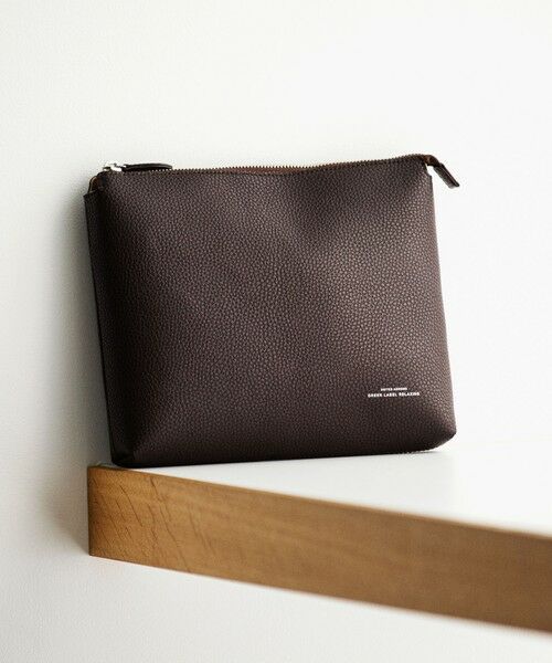 green label relaxing / グリーンレーベル リラクシング ショルダーバッグ | CIBO レザーライク 2WAY ショルダー クラッチ バッグ | 詳細14