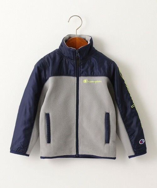 セール キッズ 別注 Champion チャンピオン フリースフルジップジャケット ブルゾン Green Label Relaxing グリーンレーベル リラクシング ファッション通販 タカシマヤファッションスクエア