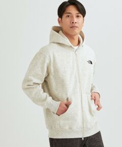 ★ [ ザ ノースフェイス ] THE NORTH FACE スクエア ロゴ ジップ フーディー