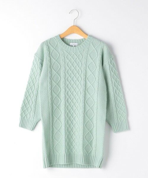 キッズ ハンドウォッシャブル ニットワンピース ロング マキシ丈ワンピース Green Label Relaxing グリーンレーベル リラクシング ファッション通販 タカシマヤファッションスクエア