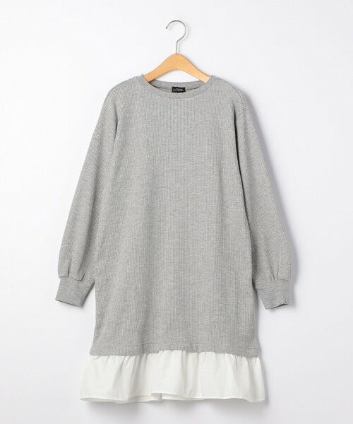 セール ジュニア 吸水速乾 ドライワッフルスソフリルワンピース ロング マキシ丈ワンピース Green Label Relaxing グリーンレーベル リラクシング ファッション通販 タカシマヤファッションスクエア