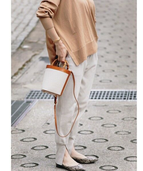 セール Tanacana タナカーナ Sc スリット パンツ その他パンツ Green Label Relaxing グリーンレーベル リラクシング ファッション通販 タカシマヤファッションスクエア