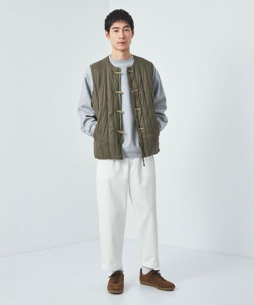 green label relaxing / グリーンレーベル リラクシング チノ・ワークパンツ | 【別注】【WEB限定】＜3/2 WORKS＞GLR 2プリーツ チノパンツ | 詳細4