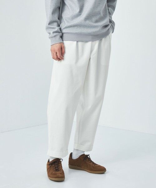 green label relaxing / グリーンレーベル リラクシング チノ・ワークパンツ | 【別注】【WEB限定】＜3/2 WORKS＞GLR 2プリーツ チノパンツ | 詳細3