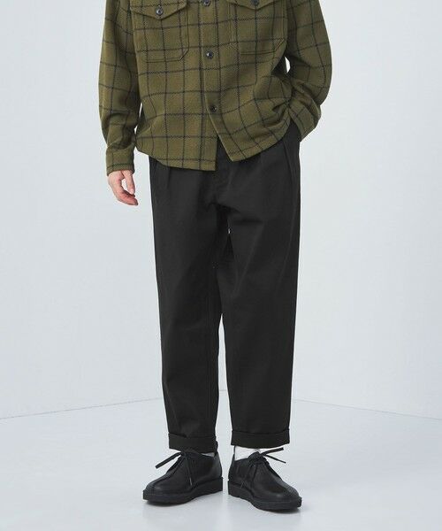 green label relaxing / グリーンレーベル リラクシング チノ・ワークパンツ | 【別注】【WEB限定】＜3/2 WORKS＞GLR 2プリーツ チノパンツ | 詳細6