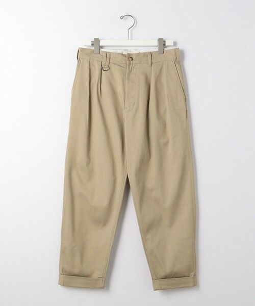 green label relaxing / グリーンレーベル リラクシング チノ・ワークパンツ | 【別注】【WEB限定】＜3/2 WORKS＞GLR 2プリーツ チノパンツ | 詳細16