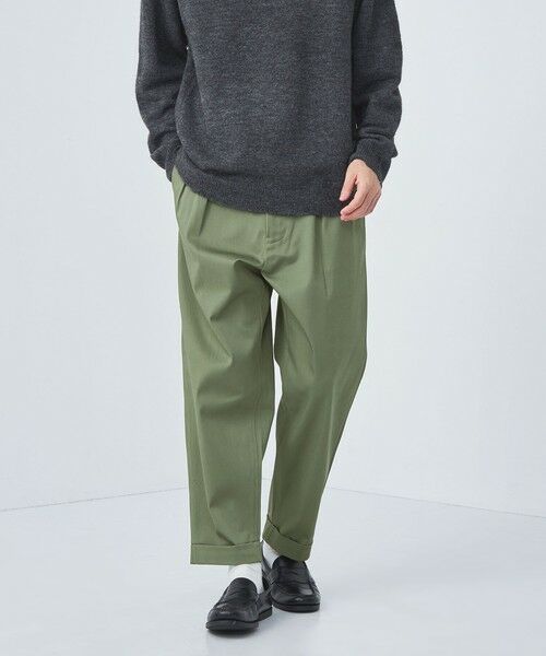 green label relaxing / グリーンレーベル リラクシング チノ・ワークパンツ | 【別注】【WEB限定】＜3/2 WORKS＞GLR 2プリーツ チノパンツ | 詳細26