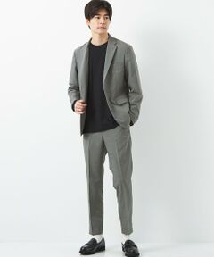 【WEB限定】ドライエステルスリムセットアップ ジャケット＆パンツ 上下セット -吸水速乾-