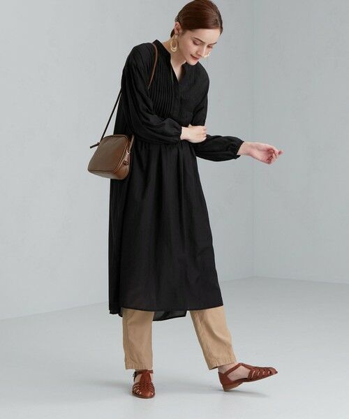 セール Cfc Milo ミロ C Vis ピンタック ワンピース ロング マキシ丈ワンピース Green Label Relaxing グリーンレーベル リラクシング ファッション通販 タカシマヤファッションスクエア
