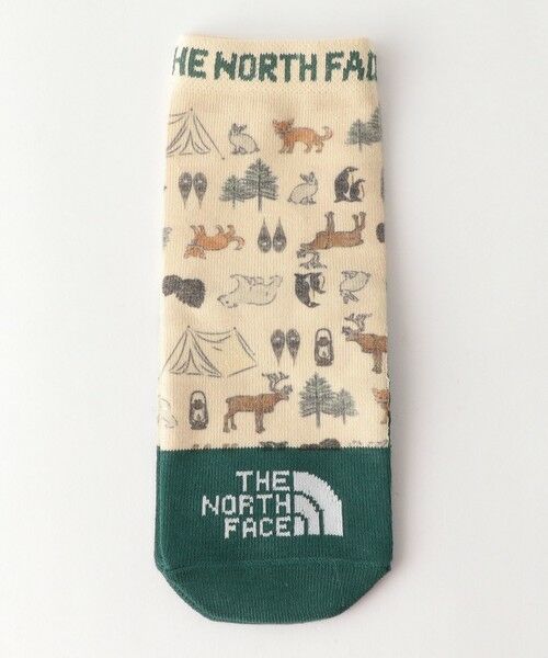 green label relaxing / グリーンレーベル リラクシング ソックス | THE NORTH FACE（ザノースフェイス）Print 2P ShortCrew | 詳細1