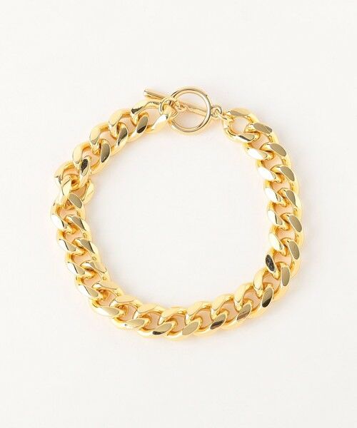 green label relaxing / グリーンレーベル リラクシング ブレスレット・バングル | ＜green label relaxing＞フラットチェーン ブレスレット | 詳細2