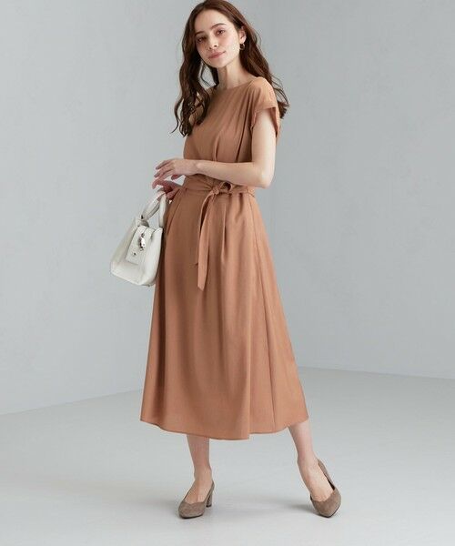 D P ブロード フィット フレア ワンピース ロング マキシ丈ワンピース Green Label Relaxing グリーンレーベル リラクシング ファッション通販 タカシマヤファッションスクエア