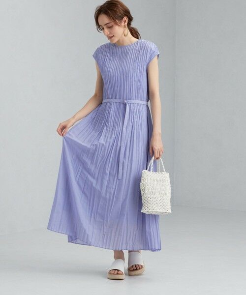 セール Ffc リンクルプリーツ ワンピース ロング マキシ丈ワンピース Green Label Relaxing グリーンレーベル リラクシング ファッション通販 タカシマヤファッションスクエア