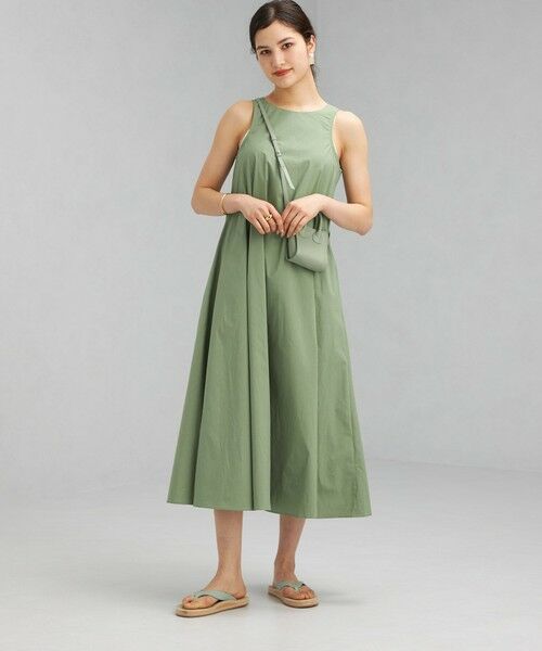 バンソン エ ミレイユ Sc Vincent Et Mireille アメリカンスリーブ ワンピース ロング マキシ丈ワンピース Green Label Relaxing グリーンレーベル リラクシング ファッション通販 タカシマヤファッションスクエア