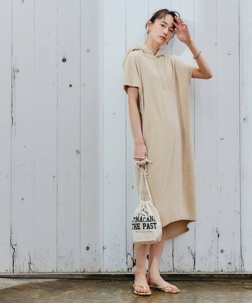 セール Tanacana タナカーナ Sc パイル フード ワンピース ロング マキシ丈ワンピース Green Label Relaxing グリーンレーベル リラクシング ファッション通販 タカシマヤファッションスクエア