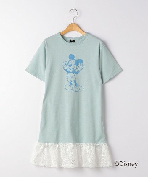 キッズ 別注 プリントtee Op ミッキーマウス ロング マキシ丈ワンピース Green Label Relaxing グリーンレーベル リラクシング ファッション通販 タカシマヤファッションスクエア
