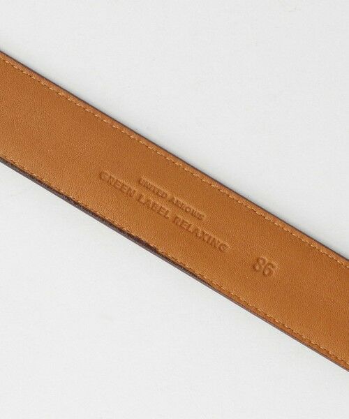 green label relaxing / グリーンレーベル リラクシング ベルト・サスペンダー | アドバン 30mm V2 ドレスベルト | 詳細5