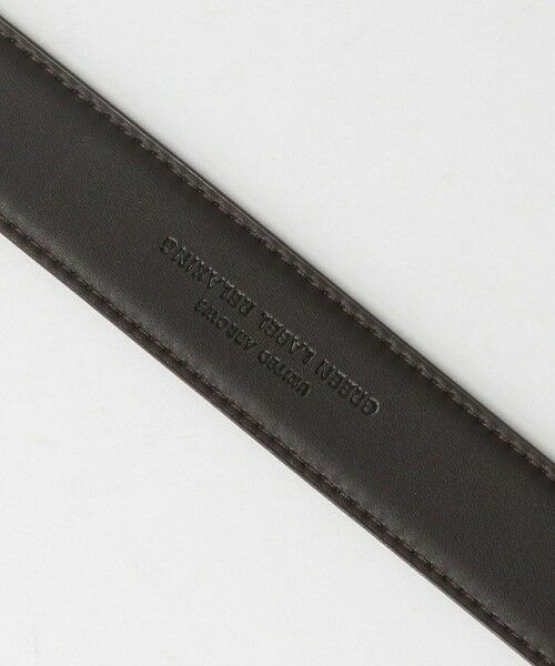 green label relaxing / グリーンレーベル リラクシング ベルト・サスペンダー | レザーライク STRC ドレスベルト | 詳細5
