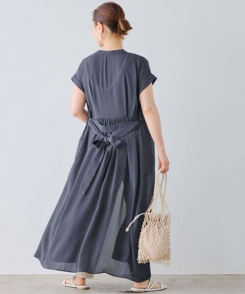 Xs H148 155cm Ffc ドット 2way ワンピース ロング マキシ丈ワンピース Green Label Relaxing グリーンレーベル リラクシング ファッション通販 タカシマヤファッションスクエア