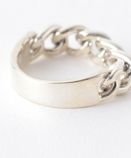 ＜Garden of Eden＞CURB CHAIN ID RING リング