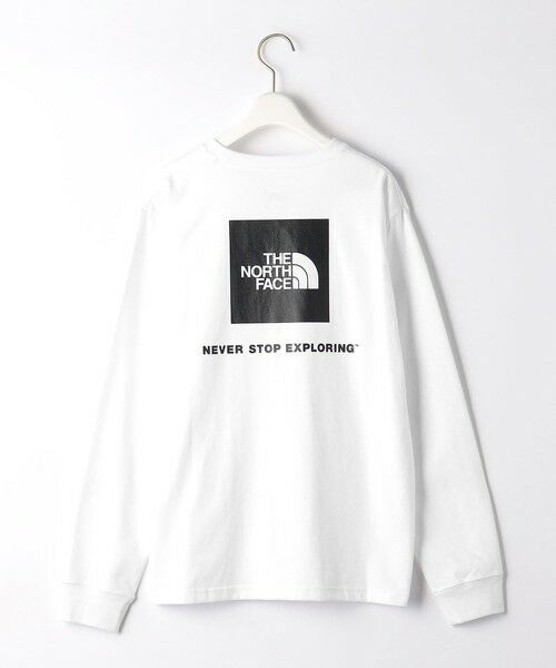 green label relaxing / グリーンレーベル リラクシング カットソー | 【WEB限定】＜THE NORTH FACE(ザ ノースフェイス)＞ ロングスリーブ ロゴ Tシャツ | 詳細3