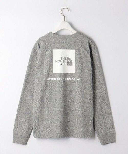 green label relaxing / グリーンレーベル リラクシング カットソー | 【WEB限定】＜THE NORTH FACE(ザ ノースフェイス)＞ ロングスリーブ ロゴ Tシャツ | 詳細16