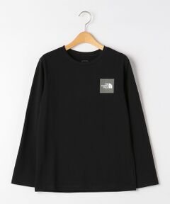 ◆＜THE NORTH FACE（ザノースフェイス）＞TJ スモールスクエア ロゴTシャツ 130cm-150cm−ウォッシャブル−