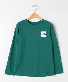 ◆＜THE NORTH FACE（ザノースフェイス）＞TJ スモールスクエア ロゴTシャツ 130cm-150cm−ウォッシャブル−