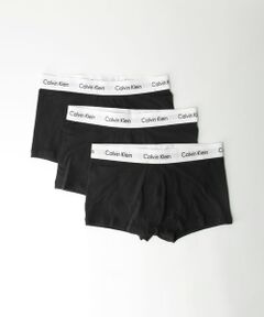 【WEB限定】＜Calvin Klein（カルバンクライン）＞ローライズ 3枚パック ボクサーパンツ