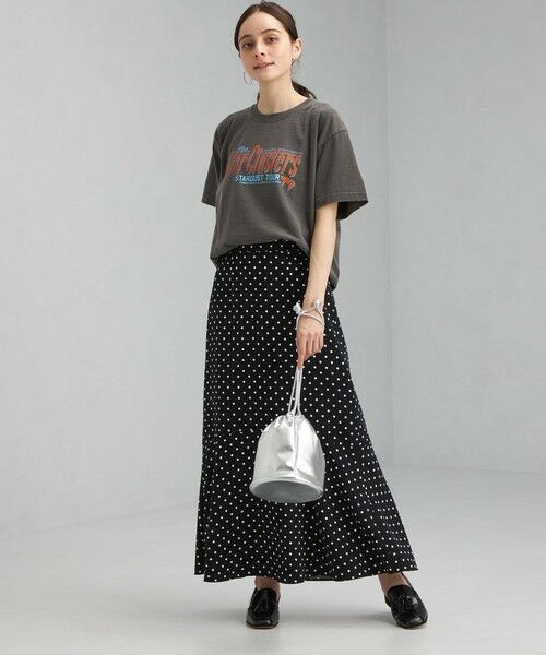 マーメイド ライン スカート ドット ロング マキシ丈スカート Green Label Relaxing グリーンレーベル リラクシング ファッション通販 タカシマヤファッションスクエア