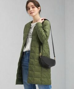 green label relaxing / グリーンレーベル リラクシング ダウンジャケット・ベスト | 【WEB限定】＜TAION (タイオン)＞ Vネック ロング インナー ダウン ジャケット