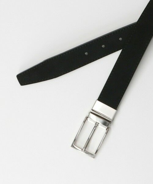 green label relaxing / グリーンレーベル リラクシング ベルト・サスペンダー | アジャスト リバーシブル スエード 30mm ドレスベルト | 詳細5