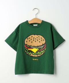 ＜GROOVY COLORS(グルービーカラーズ)＞TJ  ハンバーガー Tシャツ 120cm★