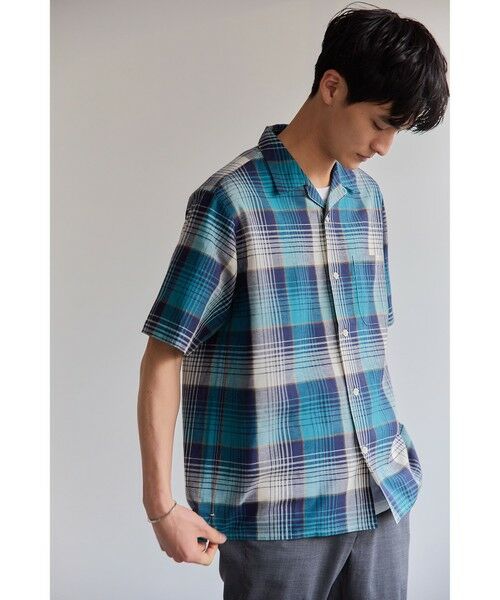 別注 Pendleton Green Label Relaxing チェック シャツ シャツ ブラウス Green Label Relaxing グリーンレーベル リラクシング ファッション通販 タカシマヤファッションスクエア