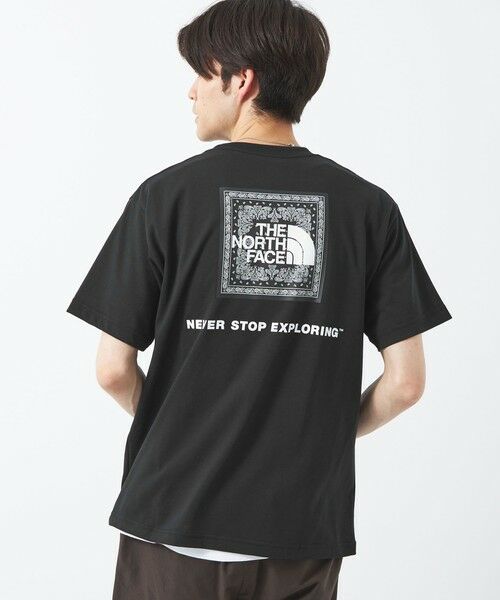 green label relaxing / グリーンレーベル リラクシング Tシャツ | 【WEB限定】＜THE NORTH FACE（ザ ノースフェイス）＞バンダナ スクエアロゴ Tシャツ | 詳細5