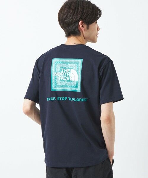 green label relaxing / グリーンレーベル リラクシング Tシャツ | 【WEB限定】＜THE NORTH FACE（ザ ノースフェイス）＞バンダナ スクエアロゴ Tシャツ | 詳細10