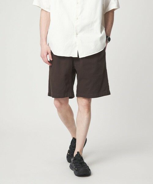 green label relaxing / グリーンレーベル リラクシング ショート・ハーフ・半端丈パンツ | ＜Gramicci＞G-SHORT ショーツ ショートパンツ（DK.BROWN）