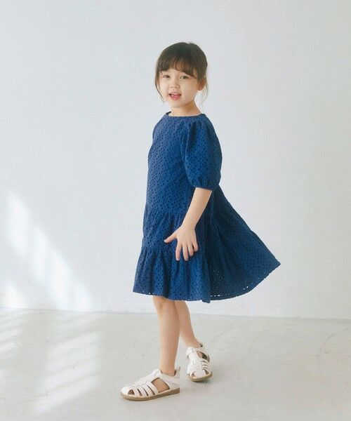 セール Tj レースティアード ワンピース 100cm 130cm ミニ丈 ひざ丈ワンピース Green Label Relaxing グリーンレーベル リラクシング ファッション通販 タカシマヤファッションスクエア