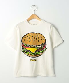 ＜GROOVY COLORS(グルービーカラーズ)＞TJ GROOVY ハンバーガー Tシャツ 130cm-140cm★