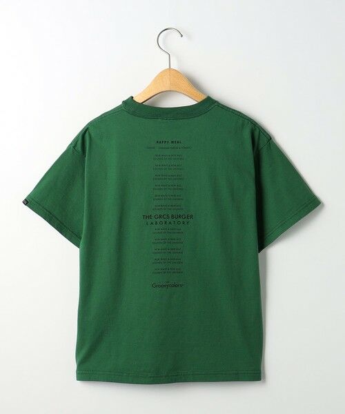 green label relaxing / グリーンレーベル リラクシング カットソー | ＜GROOVY COLORS(グルービーカラーズ)＞TJ GROOVY ハンバーガー Tシャツ 130cm-140cm★ | 詳細3