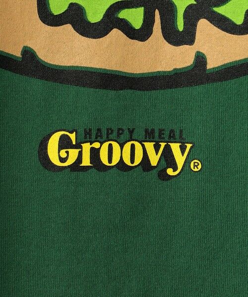 green label relaxing / グリーンレーベル リラクシング カットソー | ＜GROOVY COLORS(グルービーカラーズ)＞TJ GROOVY ハンバーガー Tシャツ 130cm-140cm★ | 詳細8