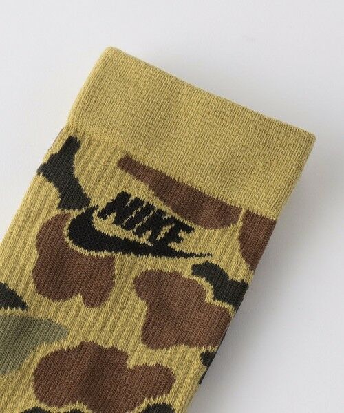 green label relaxing / グリーンレーベル リラクシング ソックス | 【WEB限定】＜NIKE＞カモフラージュ クルー 3P ソックス | 詳細10