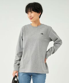 【WEB限定】＜ THE NORTH FACE ＞ ロングスリーブ ロゴ Tシャツ