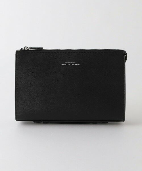 green label relaxing / グリーンレーベル リラクシング クラッチ・パーティバッグ | レザーライク サフィアーノ クラッチ バッグ | 詳細2