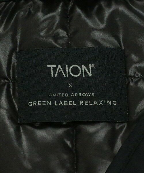 green label relaxing / グリーンレーベル リラクシング ダウンジャケット・ベスト | 【別注】＜TAION (タイオン)＞ボタン ロング ダウン | 詳細4