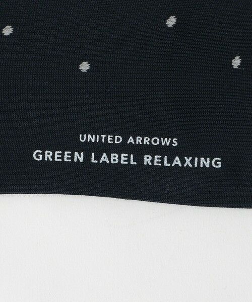 green label relaxing / グリーンレーベル リラクシング ソックス | シルケット ドット柄 ソックス | 詳細4